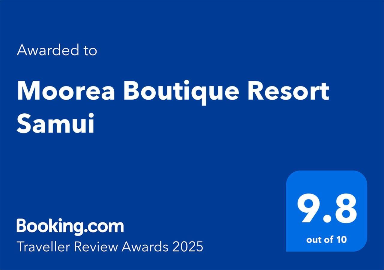 Moorea Boutique Resort Samui Strand Ban Tai Exterior foto