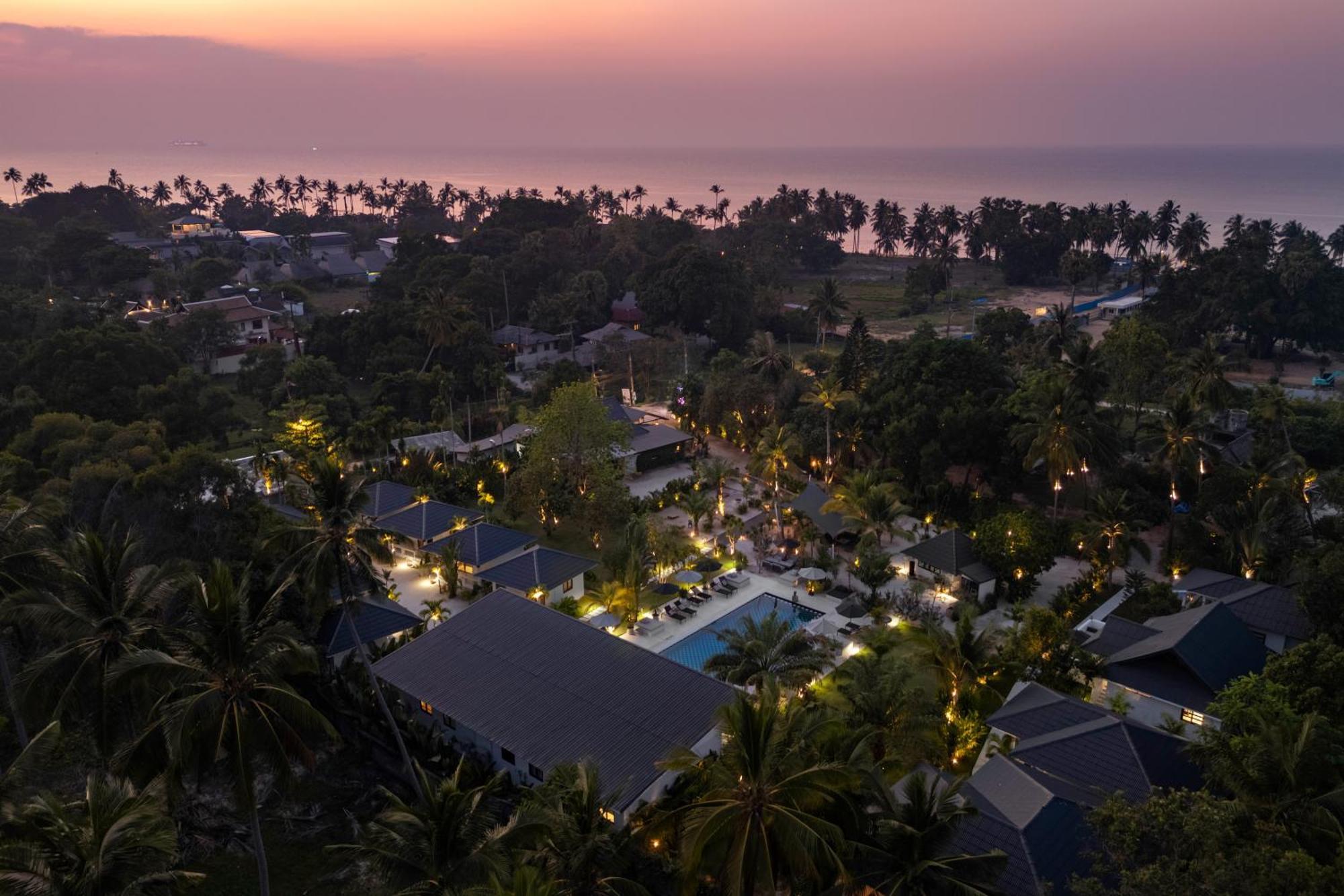 Moorea Boutique Resort Samui Strand Ban Tai Exterior foto